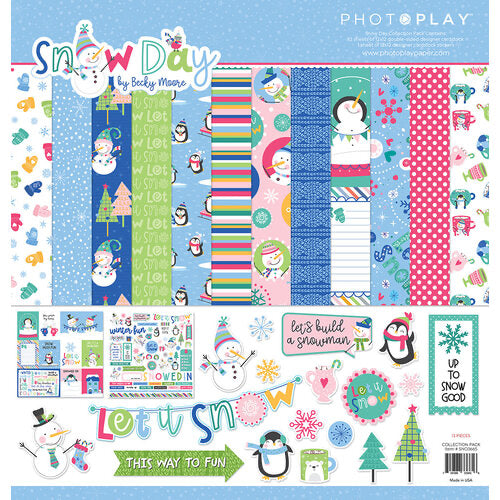Photoplay - Snow Day -12x12 Collection Kit