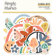 Simple Stories - Boho Sunshine - Floral Bits