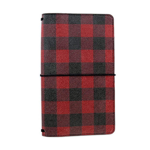 Echo Park Travelers Notebook Buffalo Plaid-Echo Park Paper-import_2021_06_22_224249,Journal,Planners,travellers notebook