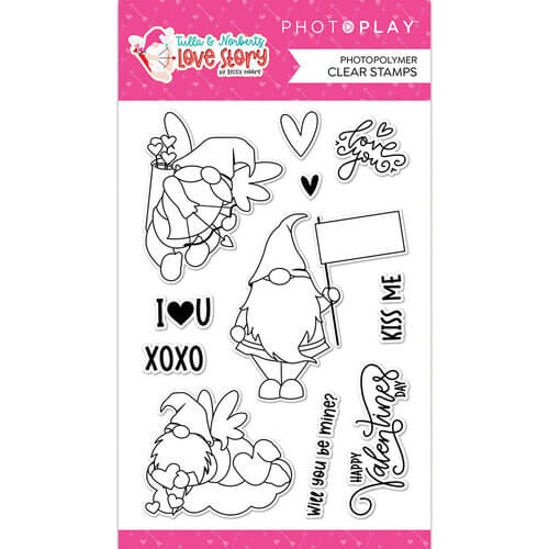 Photoplay - Tulla and Norbert's Love Story  - Photopolymer Stamp Set