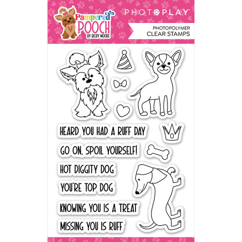 Photoplay - Pampered Pooch -  Photopolymer Stamps