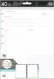 The Happy Planner - Paper 40 Sheets