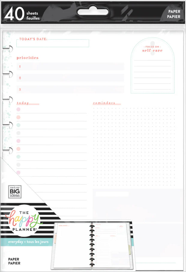 The Happy Planner - Paper 40 Sheets