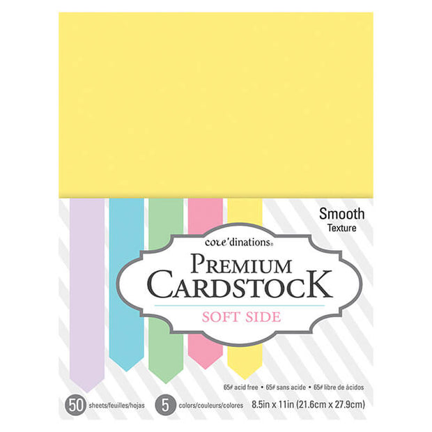 Core'dinations -  A4 Smooth Pastel 50 Sheet Card Stock