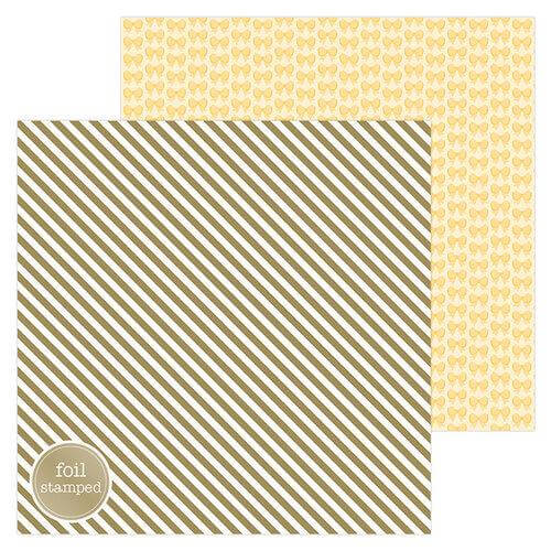 Doodlebug - Lots o Luck - Good as Gold 12x12 Single Sheet Cardstock-Cheryl Simone Crafts-Doodlebug Design Studios,import_2021_06_22_224249,Single 12x12 Sheets