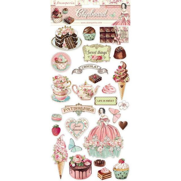 Stamperia- Sweety - Chipboard Adhesive Stickers-Stamperia-import_2021_06_22_224249,Store