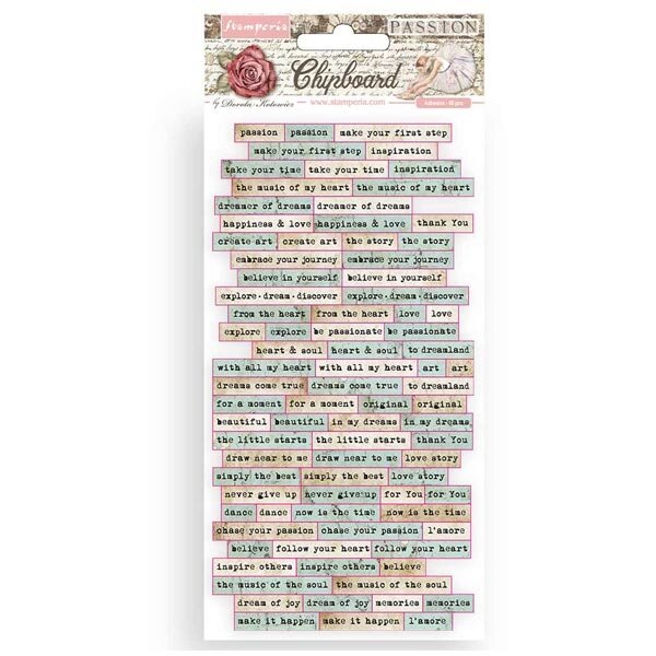 Stamperia- Passion Quoates - Chipboard Adhesive Stickers-Stamperia-import_2021_06_22_224249,Store
