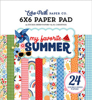 Echo Park - My Favourite Summer - 6x6 Paper Pad