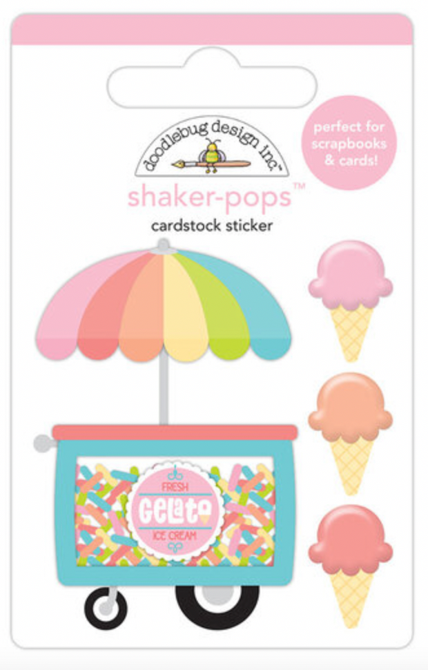 Doodlebug - Seaside Summer - Gel-Lot-O' Flavors Shaker Pop