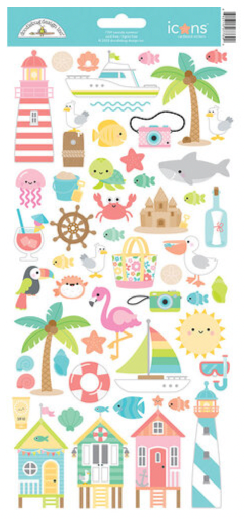 Doodlebug - Seaside Summer - Icons