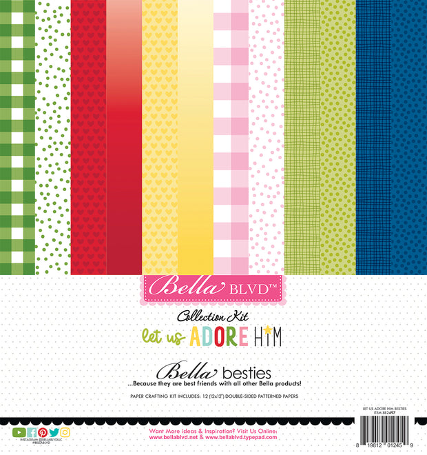 Bella Blvd - Let Us Adore Him - 12x12 Besties Collection Kit