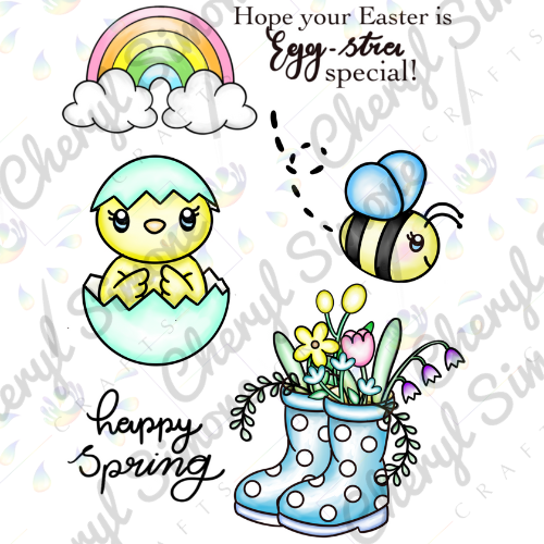 In All Things Stamp - Spring Time- Digital Stamps