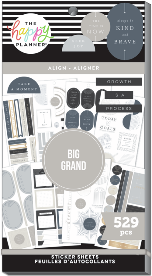 The Happy Planner - Align - Big 30 Sticker Sheet Value Pack